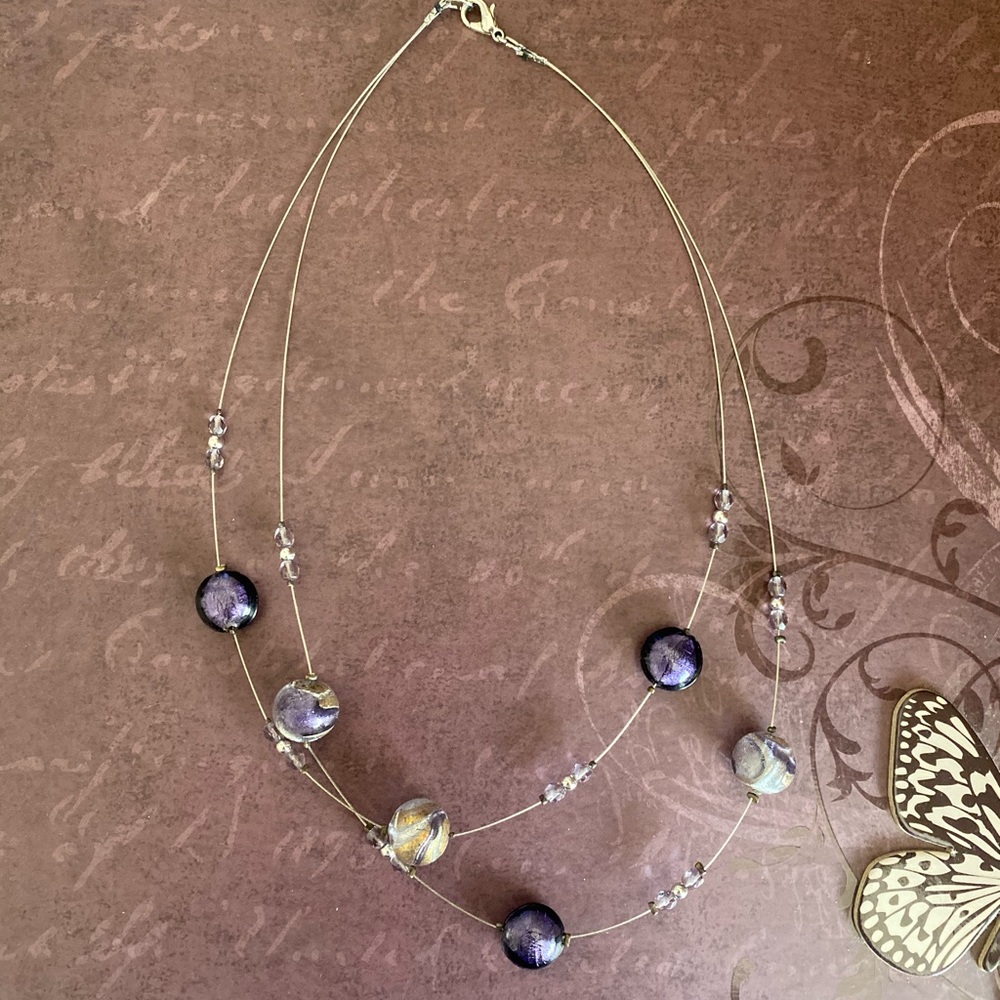 🔥🔥SOLD🔥🔥 Murano Glass Necklace